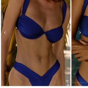 Women's Blue Bikini Set